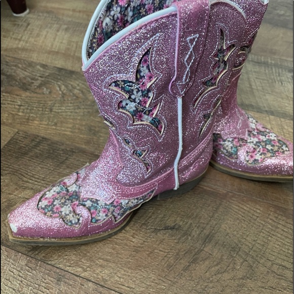 Laredo western boots girls size 1.5 - Picture 1 of 7